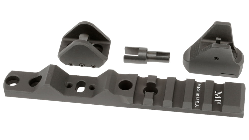 Midwest Industries Ghost Ring Rail, Henry Pistol Little Boy, Black, MI-H4-GRR