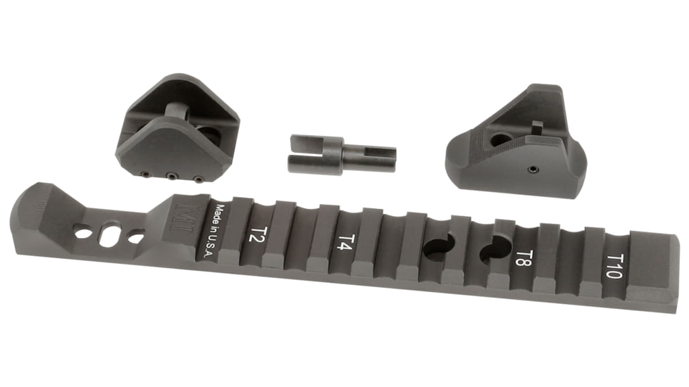 Midwest Industries Ghost Ring Rail, Henry 45/70 X, Black, MI-HX5-GRR