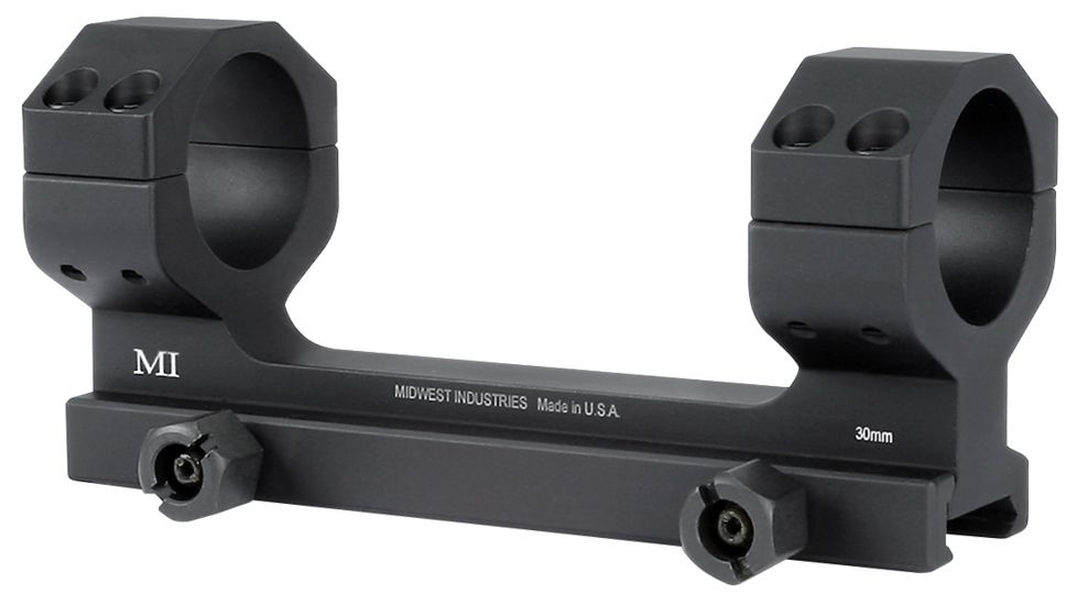 Midwest Industries HD 30mm Scope Mount, Black, MI-HDSM30