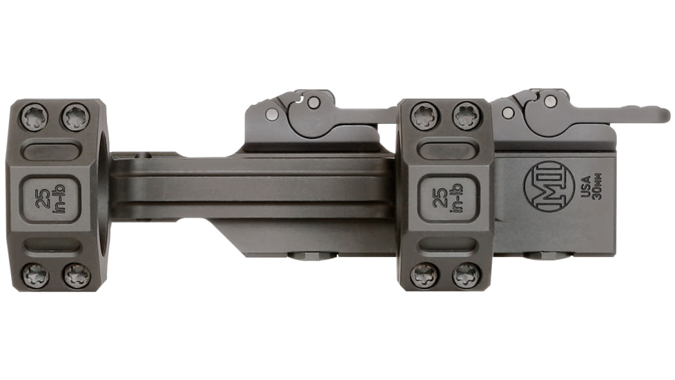 Midwest Industries MK2 QD Scope Mount, 30mm, Black, MI-MK2-QD30SM