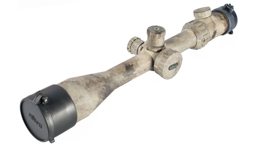 Millett 4-16x50 Mil Dot Bar 30mm Tube ATAC Camo Rifle Scope BK81001A