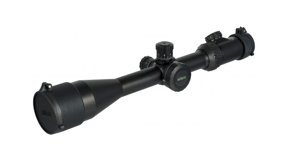 Millett 4-16x50 Tactical Rifle Scope, Mtt Blk Illuminated Mil-Dot Bar Reticle, BK81001 Factory DEMO