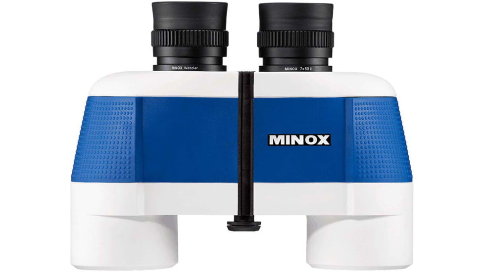 Minox BN II 7 x 50mm Binoculars, Blue/White, 7x50, 62257