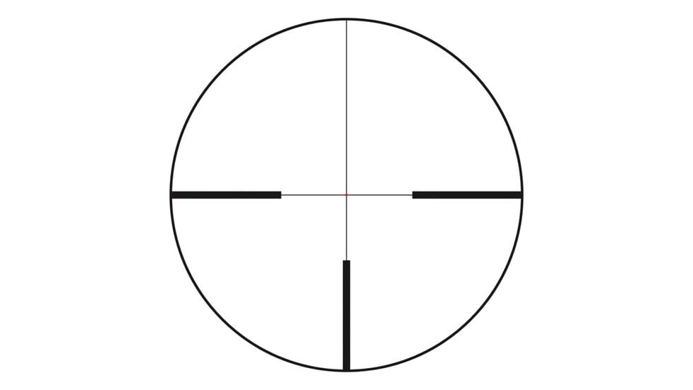 Minox Rifle Scope, 2-10x50mm, 30mm Tube, Illuminated, 30 mm, 10025