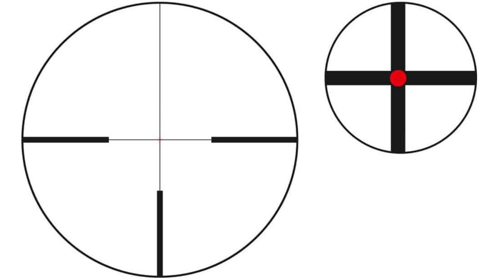 Minox Rifle Scope, 2-10x50mm, 30mm Tube, Illuminated, 30 mm, 10025