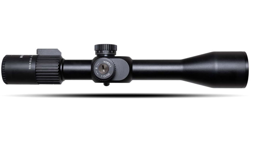Monstrum Alpha Series 4-16x44 FFP Rifle Scope, MOA Reticle, Black, GA41644-BLK