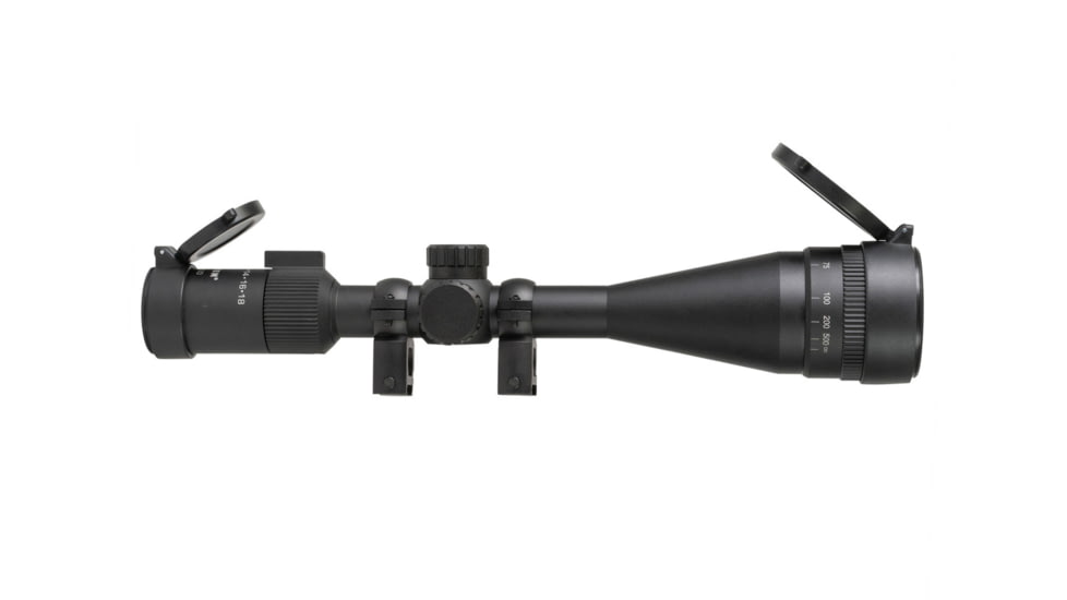 Monstrum Guardian 6-18x50mm w/ Parallax Adjustment AO Rifle Scope, 1in Tube Second Focal Plane, Black, SG61850-AO-B