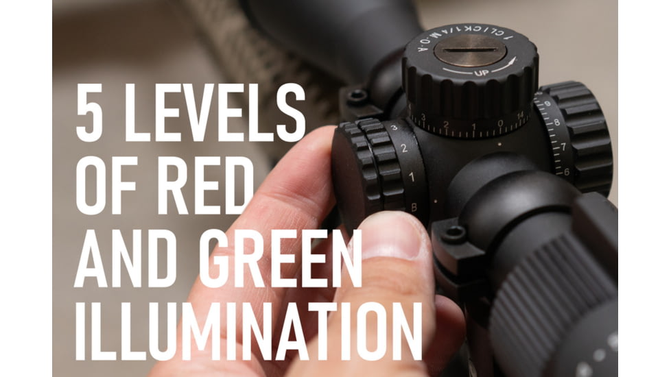 Monstrum Guardian AO Rifle Scope, 3-9x40mm, 1 inch Tube, Second Focal Plane, Crosshair Reticle, Black, SG3940AO-B