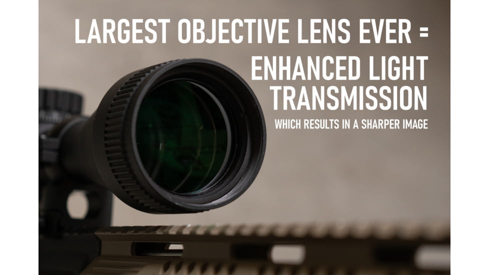 Monstrum Guardian AO Rifle Scope, 3-9x40mm, 1 inch Tube, Second Focal Plane, Crosshair Reticle, Black, SG3940AO-B