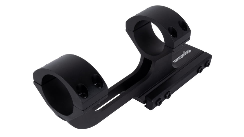 Monstrum H-Series Hollow Frame Offset Cantilever Picatinny Scope Mount, 30mm, Black, MH300-B