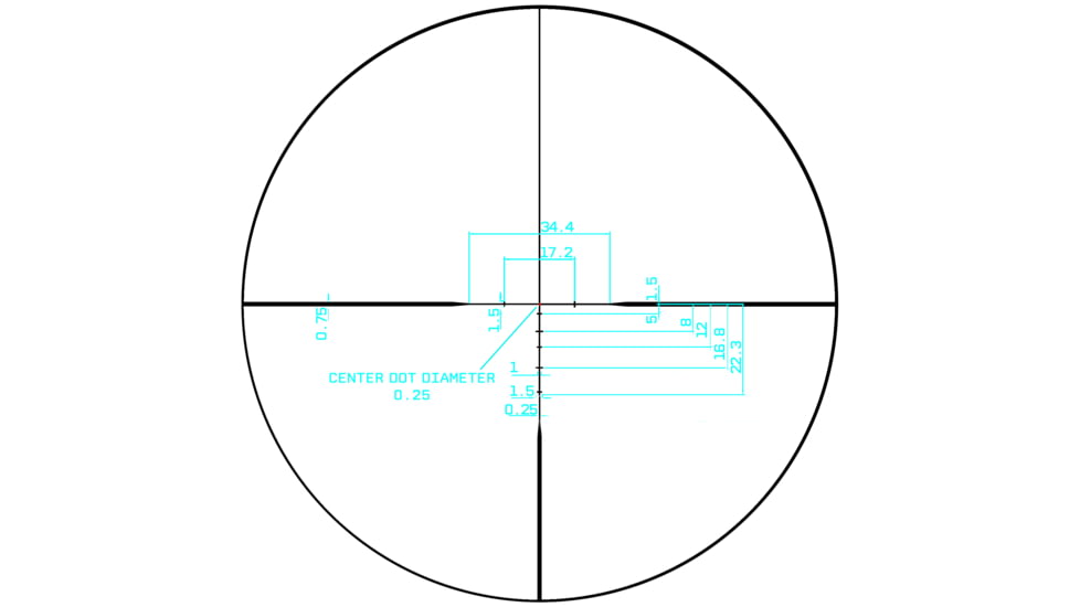 Monstrum Beast 4-12x44mm 30mm Tube Rifle Scope, Second Focal Plane