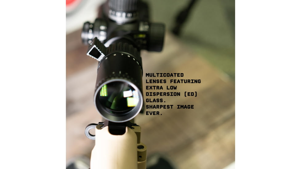 Monstrum Challenger 3-15x50mm 30mm Rifle Scope, First Focal Plane