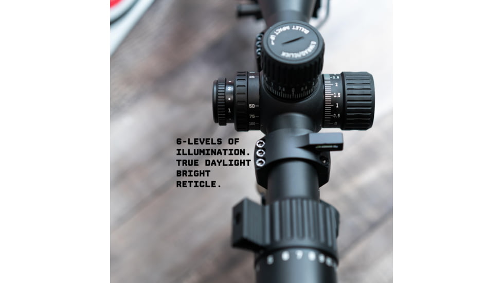 Monstrum Challenger 3-15x50mm 30mm Rifle Scope, First Focal Plane