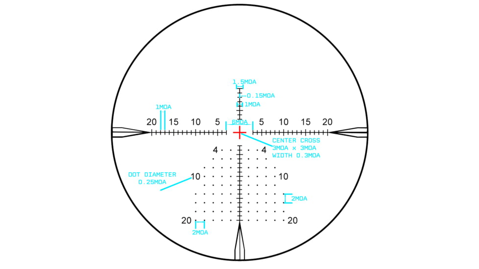 Monstrum Challenger 5-25x56mm 30mm Rifle Scope, First Focal Plane