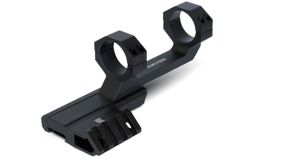 EDEMO Monstrum Offset Picatinny Scope Mount w/45 Degree 4-Slot Picatinny Mount, 30mm, Black, ZS313-B, EDEMO1