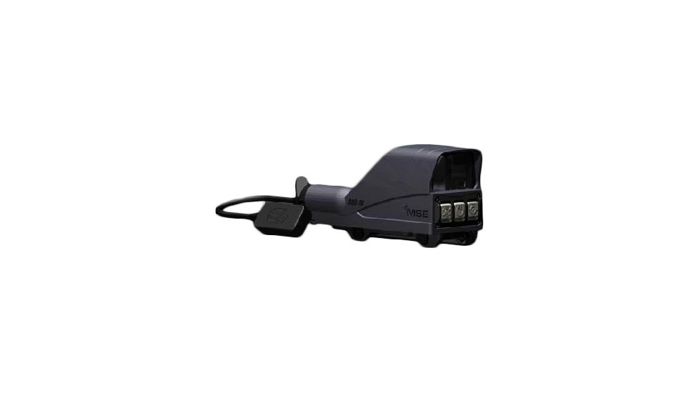 MSE AQC Reflex Sight 35x24mm 1/2AA Lithium Battery QD CR Polymer Housing, BLACK, 35X24MM AQC1B