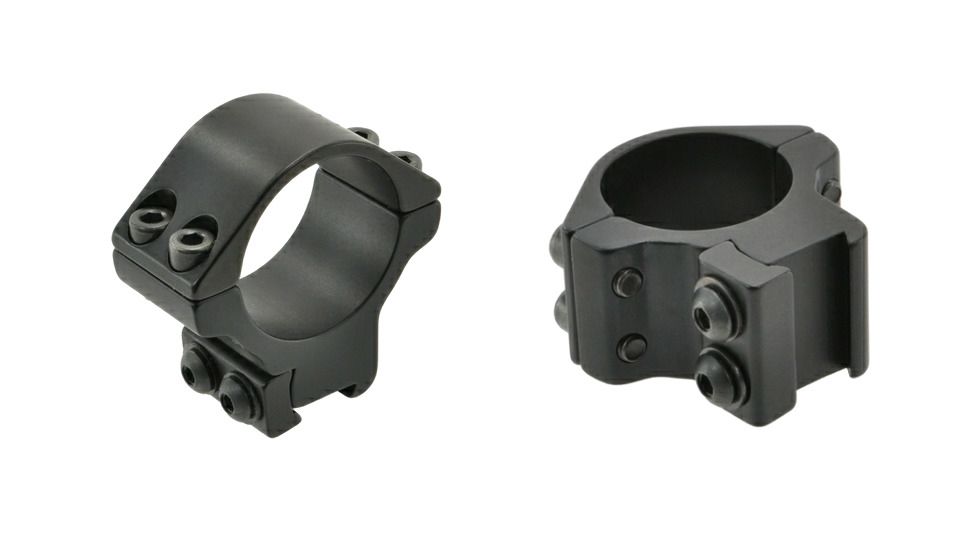 MTC Optics Blueprint Mounts 25mm Double Strap Low Medium Or High Black, Black DBPM25DS