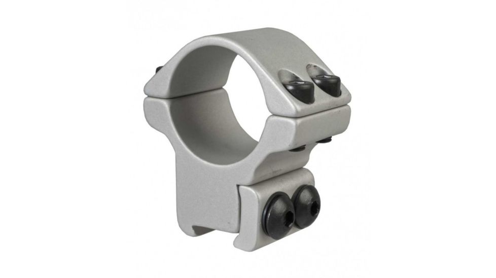 MTC Optics Blueprint Mounts 30mm Double Strap Medium Or High Silver, Silver, DBPM30ME