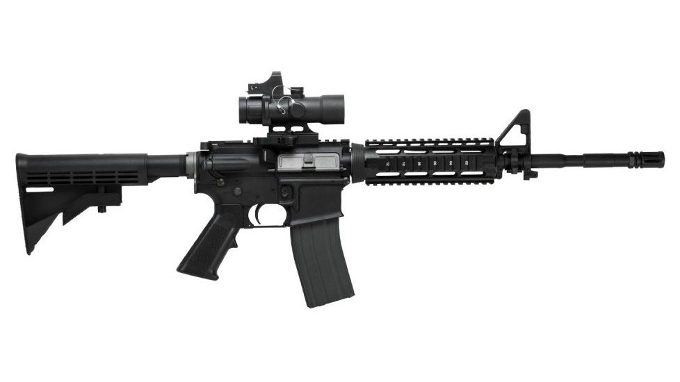 NcSTAR 3.5X32 CPO Scope w/ Micro Red Dot SEECPRQ3532GD