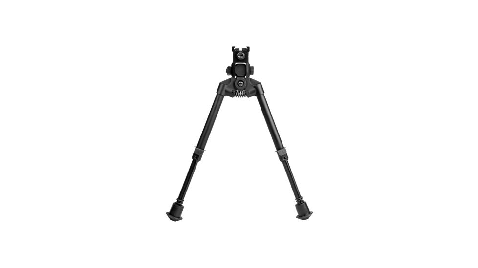 NcSTAR Bipod With Weaver Quick Release Mount/Universal Barrel Adapter Included/Notched Legs, BLACK ABUQNL
