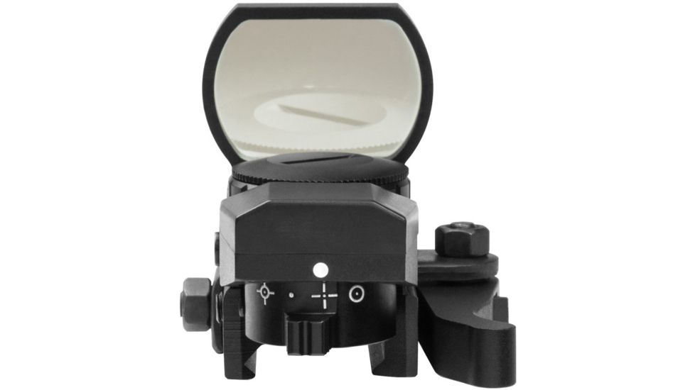 NcStar Blue Four Reticle Reflex w/QR Mount, Black, 196629