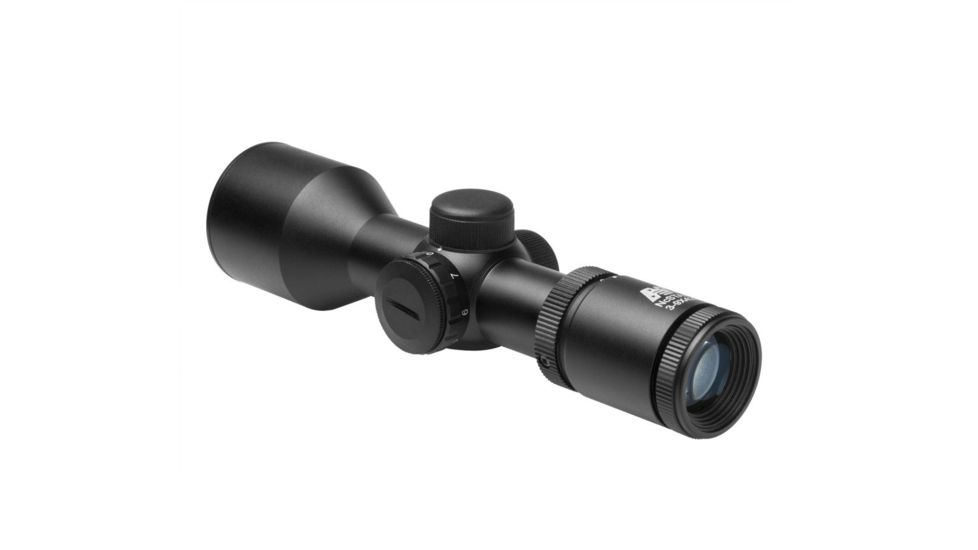 NcSTAR Illuminated Compact Rifle Scope - 3-9x42E Ill. Scope / Ruby SEC3942R Rifle Scope