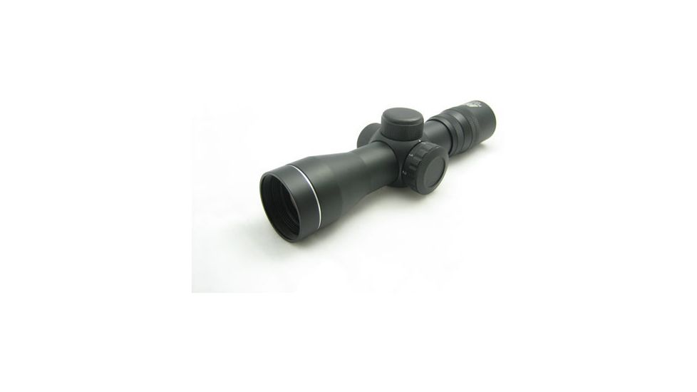 NcSTAR Illuminated Compact Rifle Scope - 4x30E Ill. Scope / Green SEC430G Rifle Scope