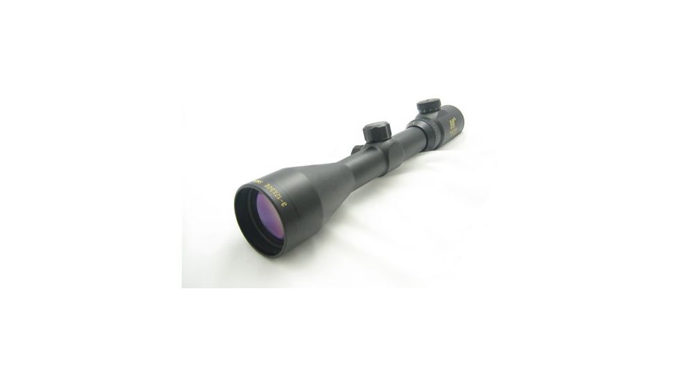 NcSTAR Illuminated European Rifle Scope - 3-12x50E Small Cross / Green / Ring SUS31250G Rifle Scope