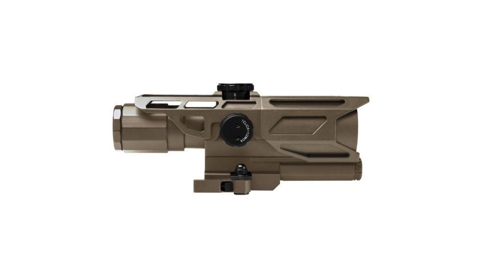 NcSTAR MARK III Gen3 Tactical 3-9x40 Mil Dot Rifle Scope,Mil Dot Reticle,Red/Blue Illimination,Green Lens, Tan, VSTM3940GV3T
