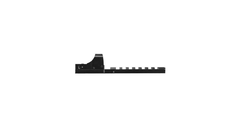 Ncstar Moss 500/590 Shotgun Reciever Micro-Dot Base/Rail Mount/ With Green Micro-Dot Optic, BLACK MSHRMDMOSG