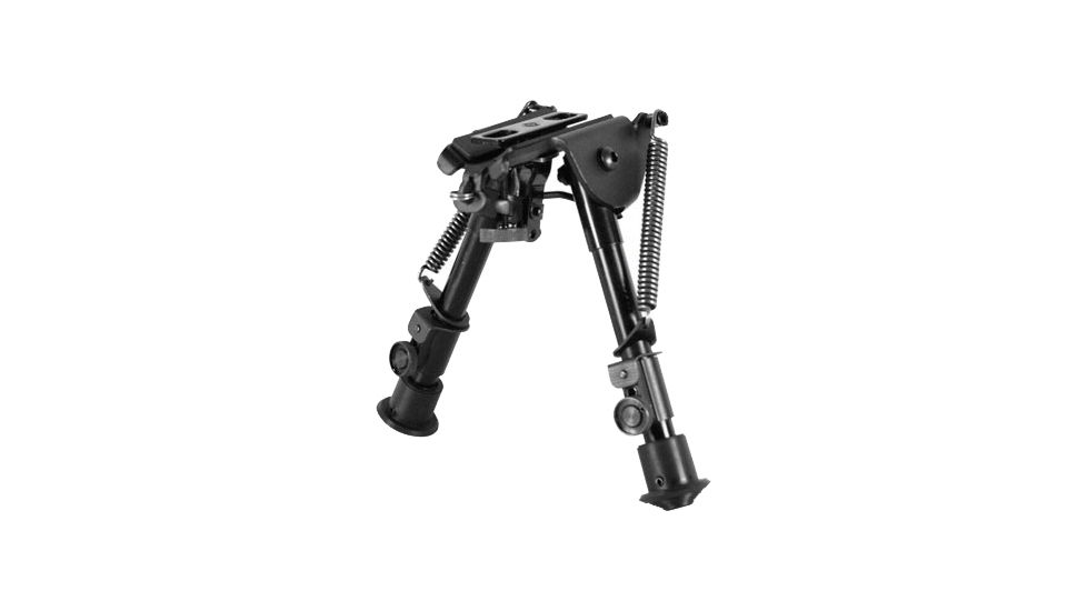 NcStar Precision Grade Compact Bipod, 8in Max Height w/3 Adapters ABPGC