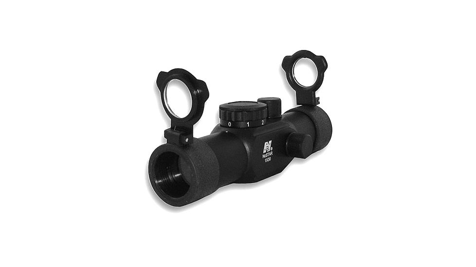 NcSTAR 1x30 B-Style Red Dot Sight w/Weaver Base