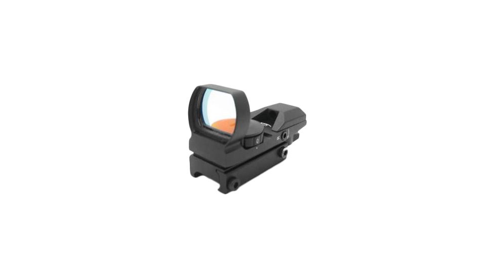 NcSTAR Red Dot Sight - Tactical Red Dot With 4 Different Reticles / Black D4B