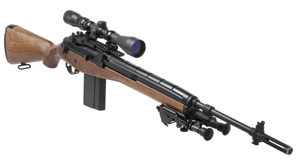 NcSTAR Regular Rifle Scope, 3-9x40 Black Scope / Green / Ring SFB3940G