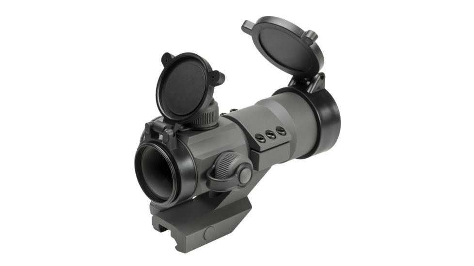 NcSTAR Tactical 1X35mm Red Dot Sight w/Red,Green,Blue Dot, Urban Gray, DRGB135U