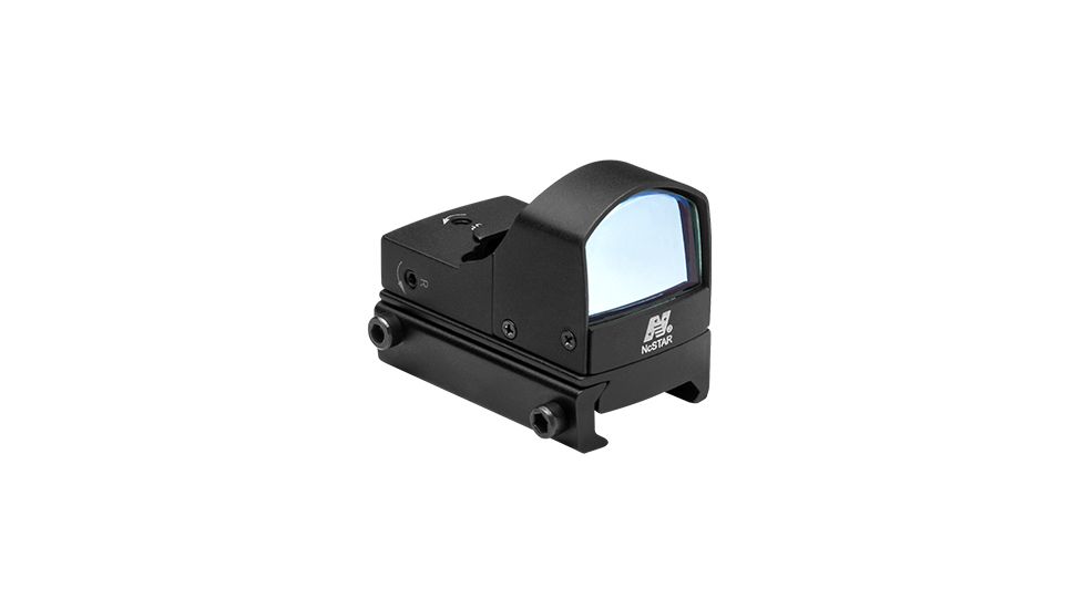 NcSTAR Tactical Red Dot Sight, Black w/ On/Off Switch, Micro Green Dot Reflex Optic DDABG