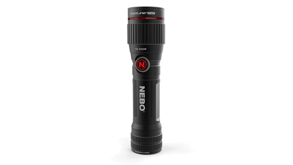 Nebo Redline Flex LED Flashlight, Lithium Ion, White, 450 Lumens, Black, NEB-FLT-0003