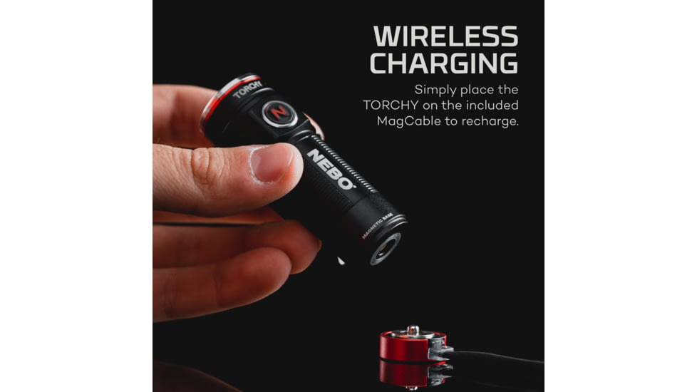 Nebo Redline Torchy LED Flashlight, Lithium Ion, White, 1000 Lumens, Black, NEB-FLT-0001