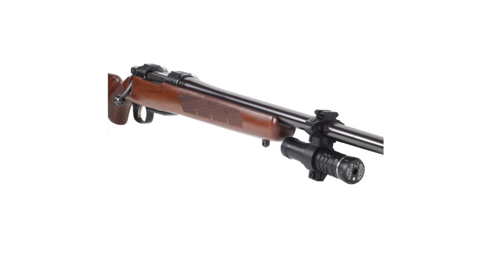 Firefield Shockproof Rifle Barrel Mount Green Laser Sight, Black GLS-FF13036K