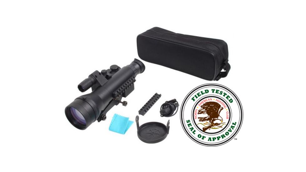 New Sightmark 3x60 Night Raider Night Vision Rifle Scope, Matte Black - SM16016