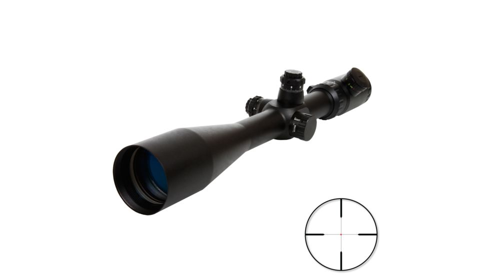Sightmark Triple Duty 8.5-25x50 Tactical Rifle Scope, Matte Black, Duplex Reticle SM13011DX