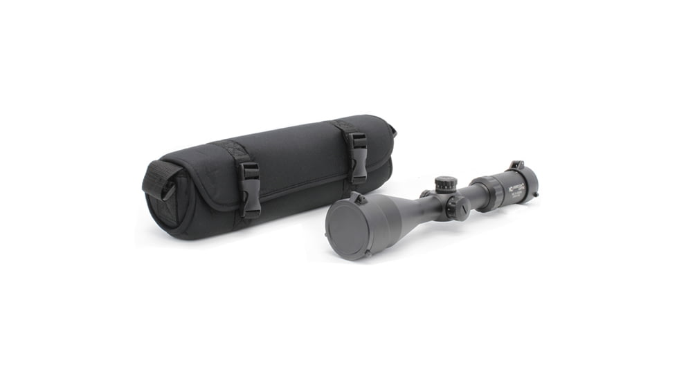 Newcon Optik NC 3-12x56 Rifle Scope, 3-12x56mm, 30mm Tube, First Focal Plane, Mil-Dot, Black, NC 3-12x56