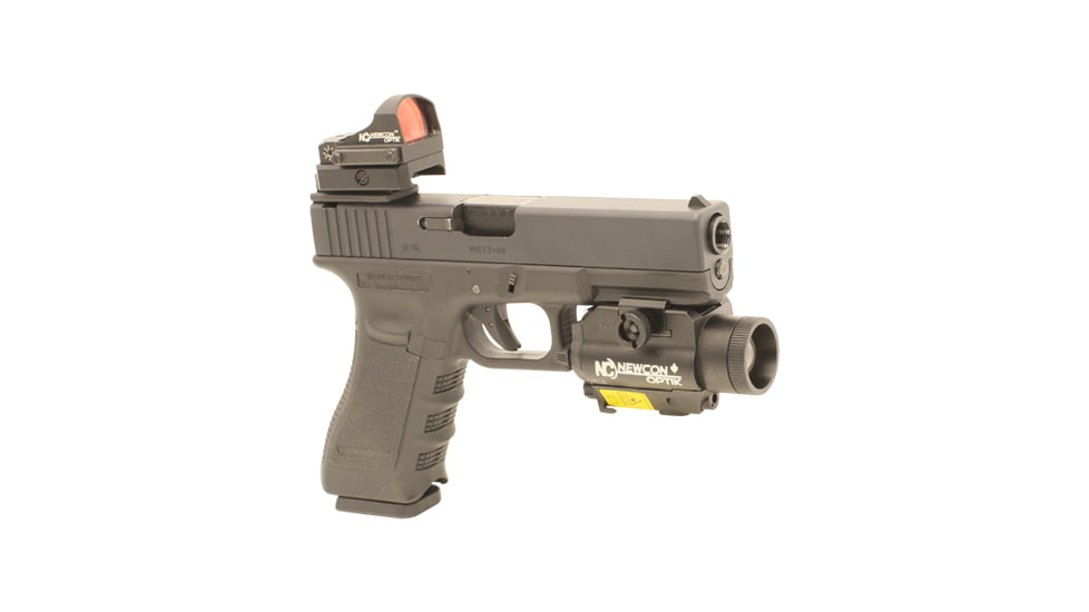 Newcon Optik NC BURD Red Dot Sight, Red Dot Reticle, Black, NC BURD