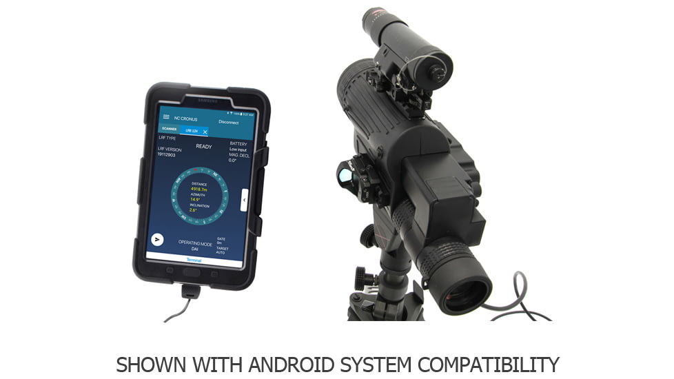 Newcon Optik Spotter LRF PRO Spotting Scope,14-45x60mm, 1550 nm Wavelength, Black, SPOTTER LRF PRO