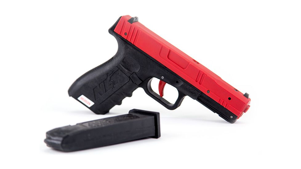 NextLevel Training SIRT 110 Training Pistol, Red Polymer Slide, Red Laser NLT017-P2R000
