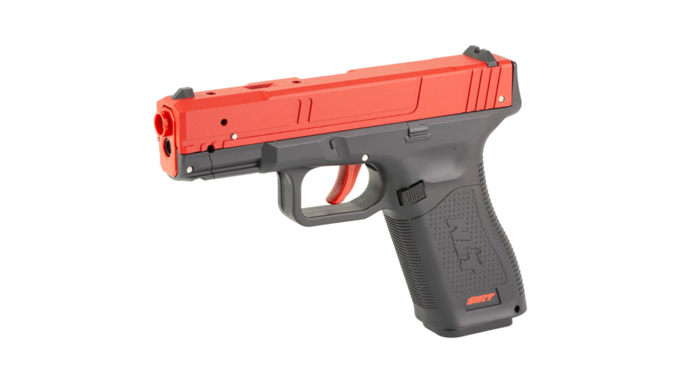 NextLevel Training SIRT 115S Laser Training Pistol, G45/G19X, Red Take Up Laser, Red Shot Indicator Laser, Black/Red, 115S-S2R000-00
