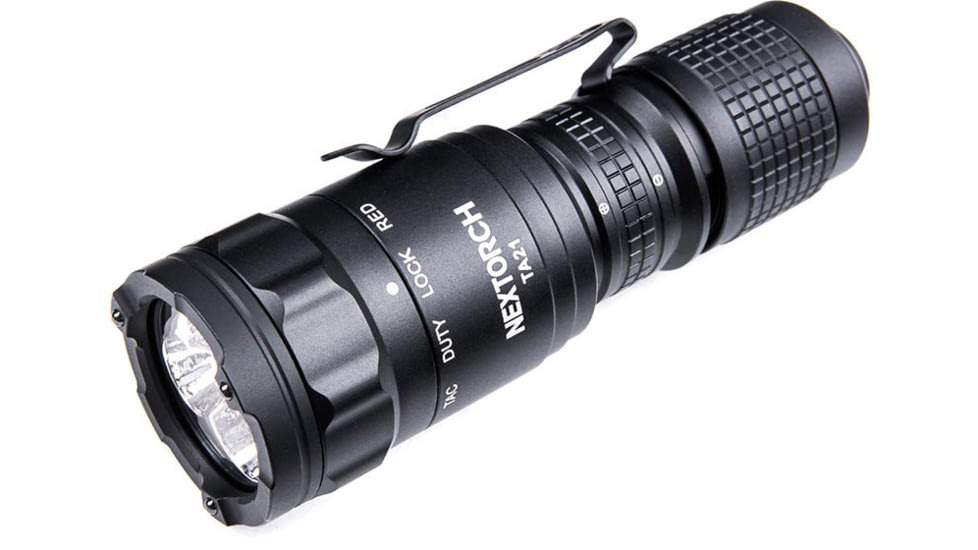 Nextorch Tactical Flashlight Set Black 1300 Lumens TA21-SET