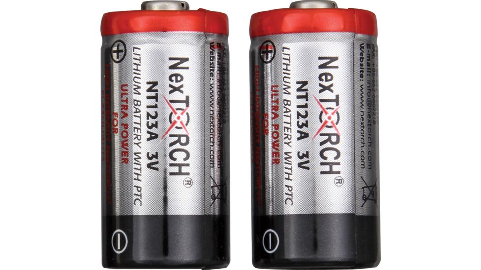 Nextorch NT123A Replacement Batteries NX093