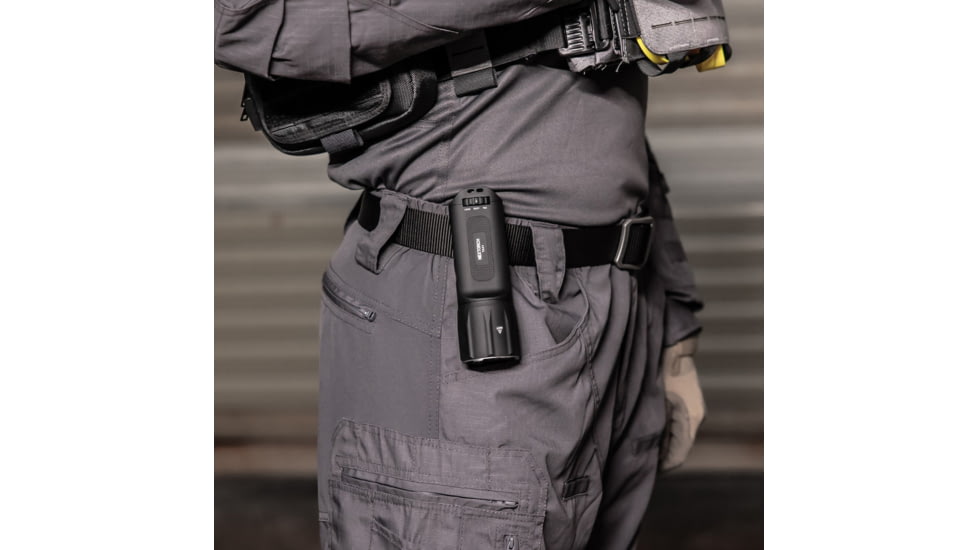 Nextorch TA31 Ultra-Bright Tactical Flashlight, 10,000 lm, Black, PS520147