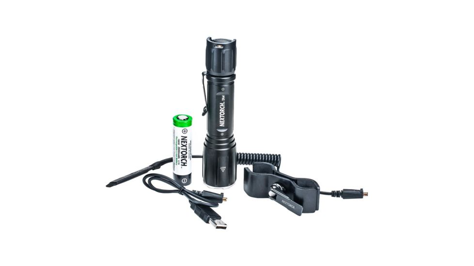 Nextorch TA40 Flashlight Set Rechargeable, Black 77558